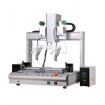 五軸雙頭雙工位自動焊錫機(jī)器人